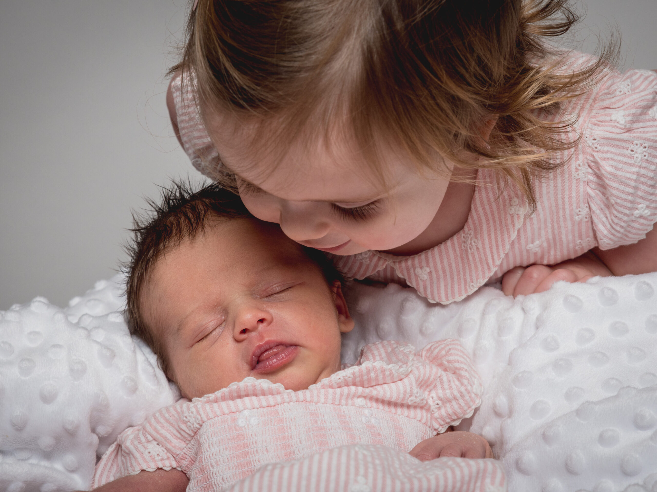 Danielle's first and second babies