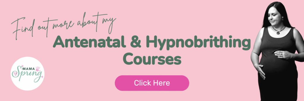 Find out about my antenatal and hypnobirthing courses in Grimsby